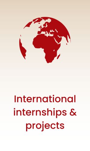 International internships & projects