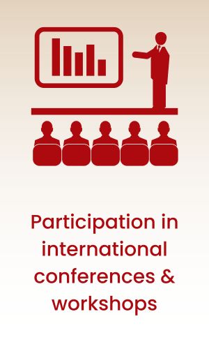 Participation in international conferences & workshops