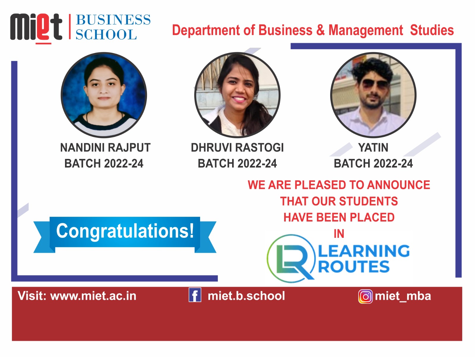 Placement | MIET Meerut