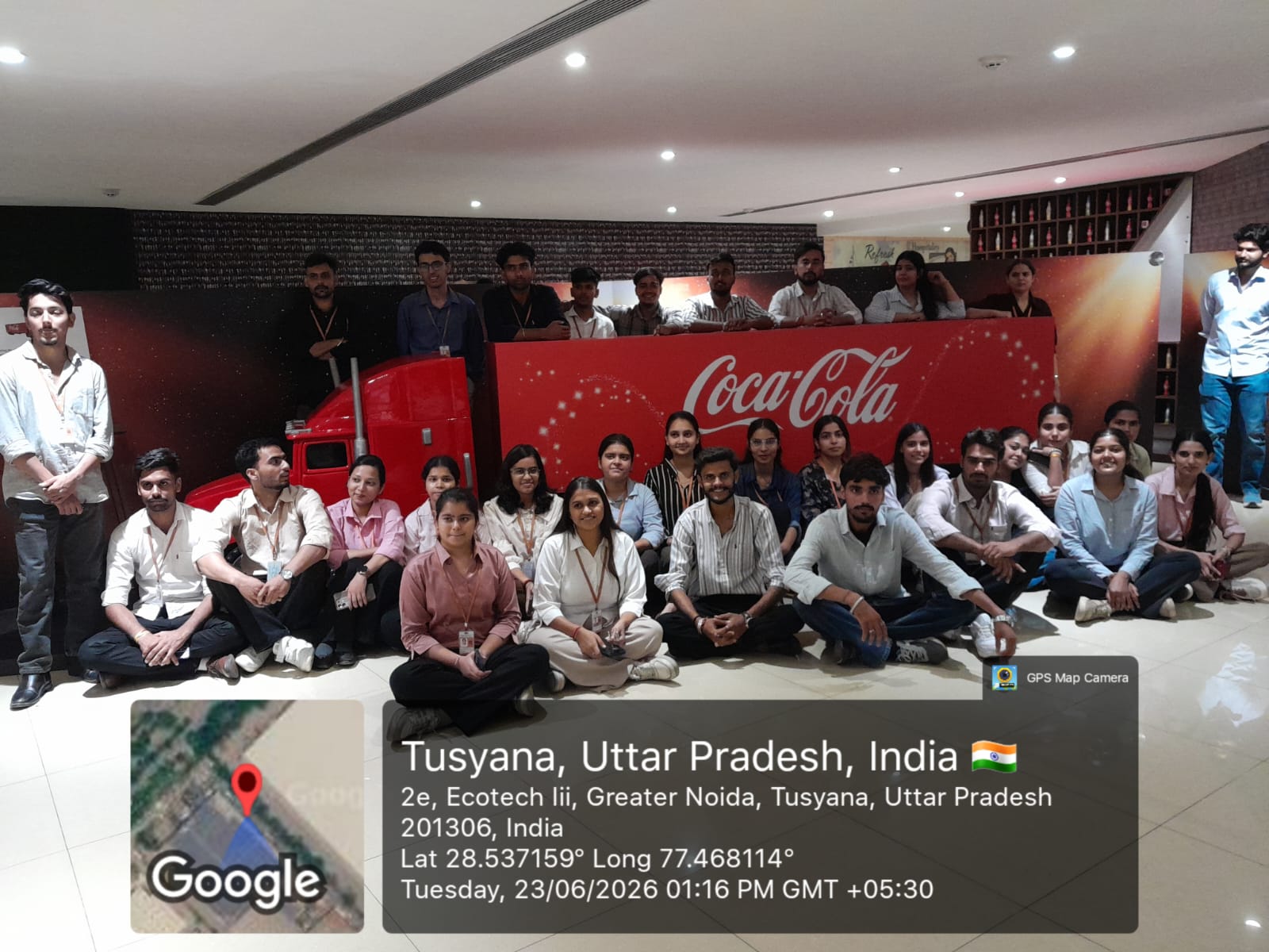 Industrial Visit At Coca-cola