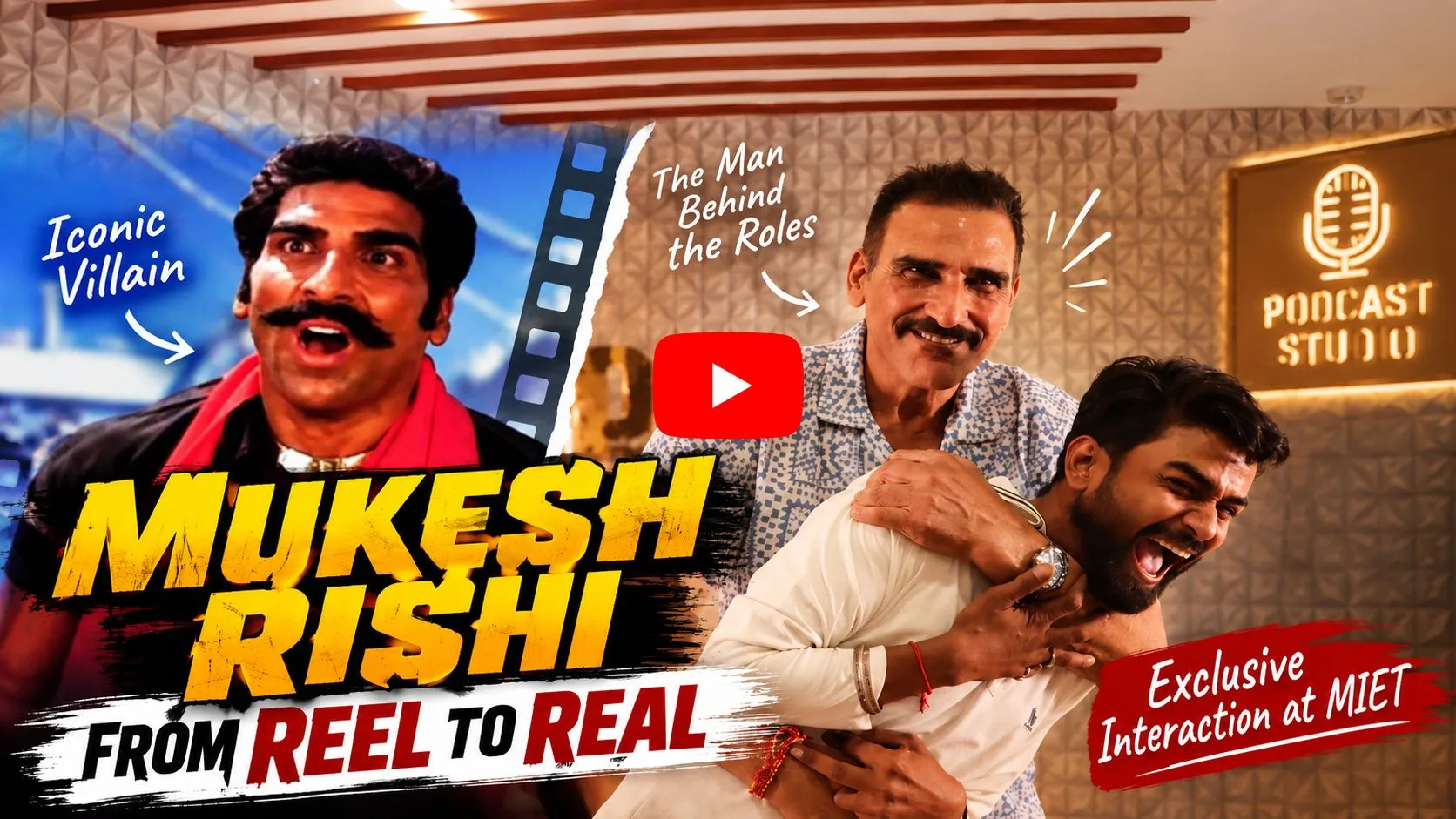 Mukesh Rishi Unfiltered! ðŸŽ¬ From Iconic Villain to Real-Life Legend | Exclusive MIET Interaction